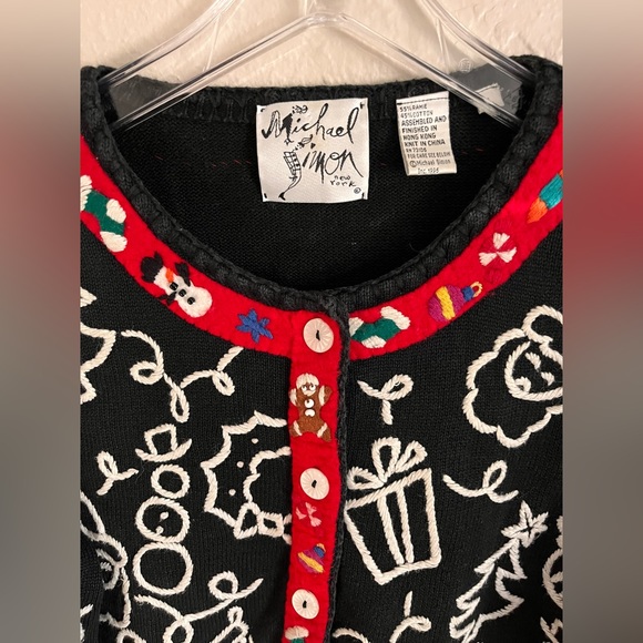 Vintage Michael Simon ugly Christmas sweater - Picture 3 of 5